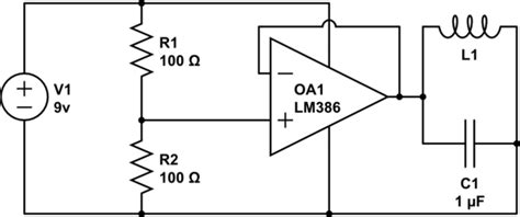 LC tank circuit feeding on op-amp, no oscillation – Valuable Tech Notes