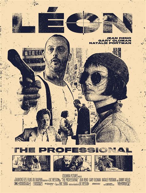 Léon The Professional (1994) | Poster By Rynodigital