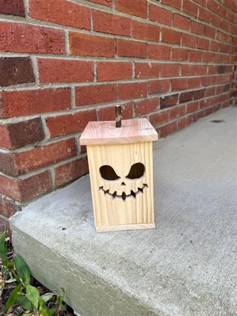 Wooden Jack-o'lanterns - Etsy