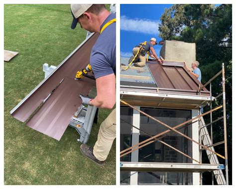 Metal Roofing Installation on a Porch Addition