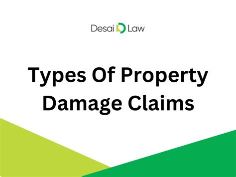 Types Of Property Damage Claims | Desai Law