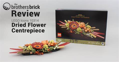 LEGO Icons Botanical Collection 10314 Dried Flower Centerpiece - TBB ...