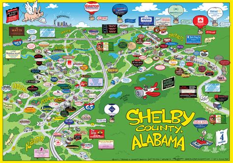 Garrison's Maps: Shelby County, AL