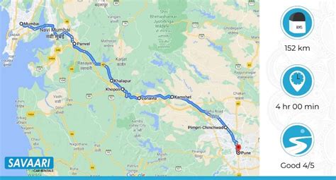 Mumbai to Pune by Road – Distance, Time and Useful Travel Information