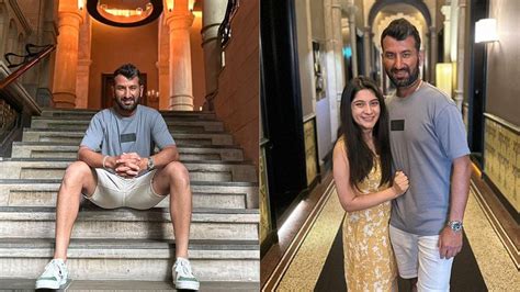 Cheteshwar Pujara enjoys family time after busy season - Crictoday