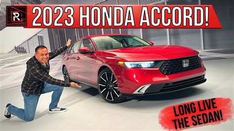 The 2023 Honda Accord Touring Is A More Upscale & Fuel-Efficient Hybrid Sedan - YouTube