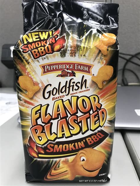 Pepperidge Farm goldfish flavor blasted smokin' BBQ Pepperidge Farm Goldfish, New Recipes ...