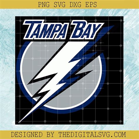 Tampa Bay Lightning SVG, NHL Logo Tampa Bay SVG, National Hockey Leagu