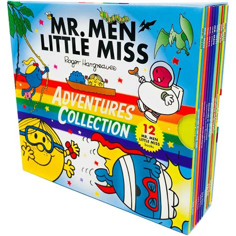 Mr Men & Little Miss Adventures Collection - 12 Books Box Set By Roger ...