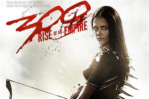 ‘300: Rise of an Empire’ Posters: Eva Green is Soaking Wet