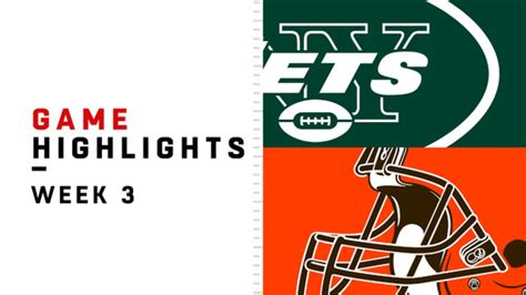 Jets vs. Browns highlights | Week 3