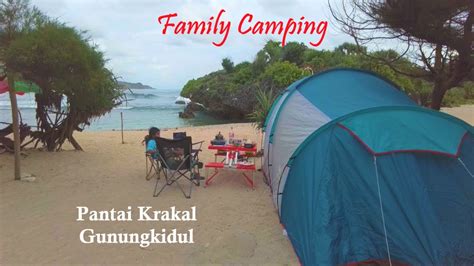 Camping Keluarga - Pantai Siung - Pantai Krakal Gunungkidul - Iga Bakar ...