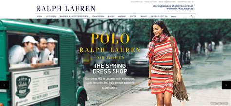 Ralph Lauren Fashion Website