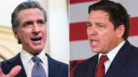 Gavin Newsom Challenges Ron DeSantis To Debate On CNN :: Grabien News