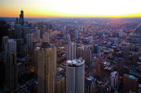 Chicago Cityscape by Rolour Garcia