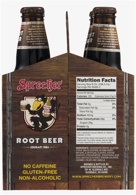 Mug Root Beer Nutrition Facts