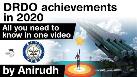 Complete One Year DRDO achievements in 2020 - All you need to know in ...