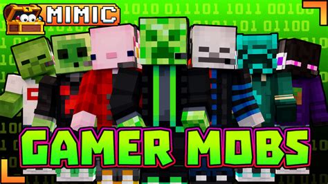 Gamer Mobs by Mimic (Minecraft Skin Pack) - Minecraft Marketplace (via ...