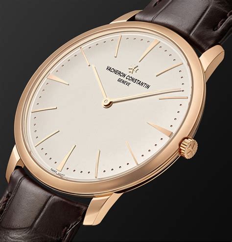 Vacheron Constantin - Patrimony Hand-Wound 40mm 18-Karat Pink Gold and ...