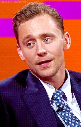 "Tough gig" (Gif-set: http://cheers-mrhiddleston.tumblr.com/post/157563362404/hiddlescheekbones ...