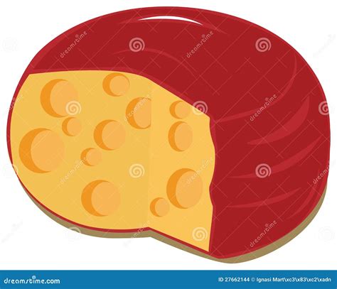 Big cheese stock vector. Illustration of diet, food, cheese - 27662144