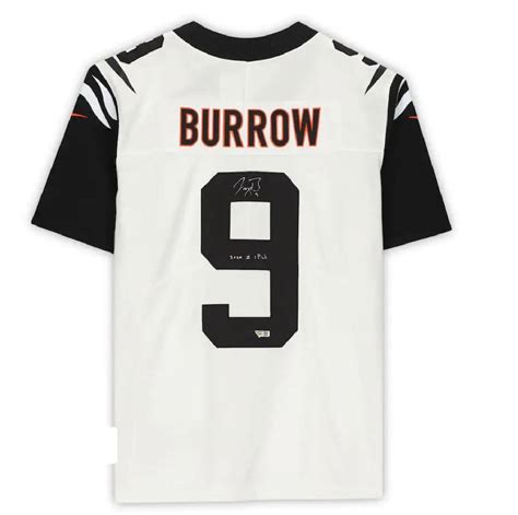 Joe Burrow Signed Bengals Jersey Inscribed "2020 #1 Pick" (Fanatics Hologram) | Pristine Auction