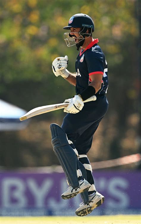 Shayan Jahangir is pumped after scoring his maiden hundred | ESPNcricinfo.com