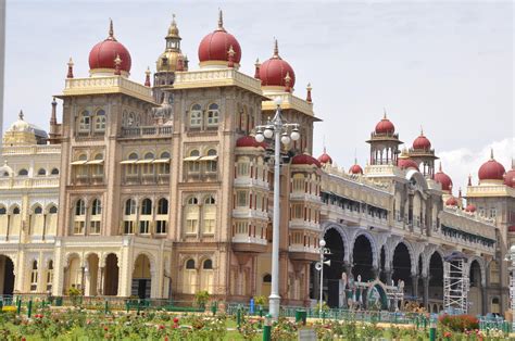 pictures and Fotos: Mysore palace, Brindavan Garden, Musical fountain