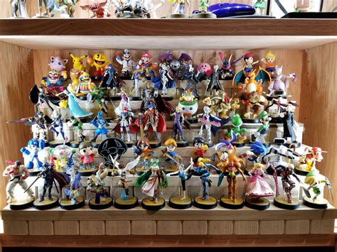 Finished my Smash Bros Amiibo collection! What a long trip it's been. : r/gaming