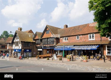 Haslemere High Street Surrey UK Stock Photo - Alamy