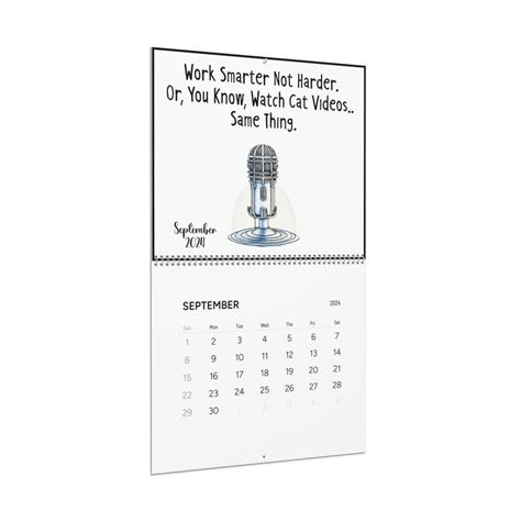 2024 Wall Calendar Funny Coworker Gift, Home Calendar Cuss Words Adult Humor Office Gift Funny ...