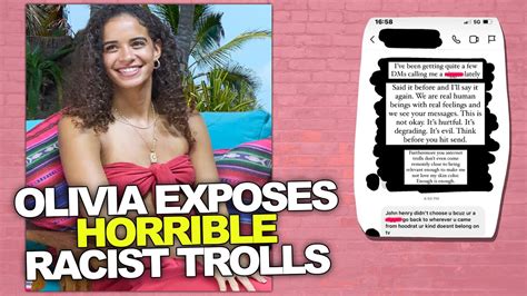 Bachelor In Paradise Star Olivia Exposes Horrific Bachelor Nation Trolls - YouTube