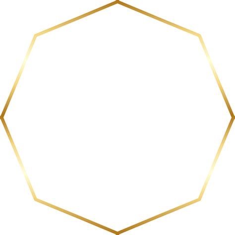 Polygonal Gold Border Frame Vector 12725104 Vector Art at Vecteezy