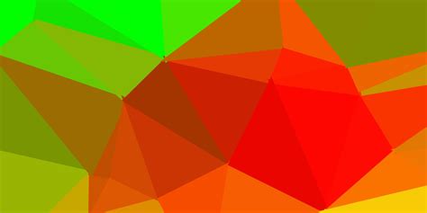 Light green, red vector geometric polygonal design. 2104463 Vector Art at Vecteezy