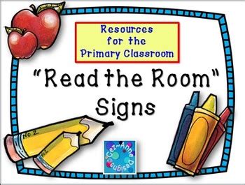 Back to School! Read the Room ~ Classroom Signs by Cez-Anne Designs