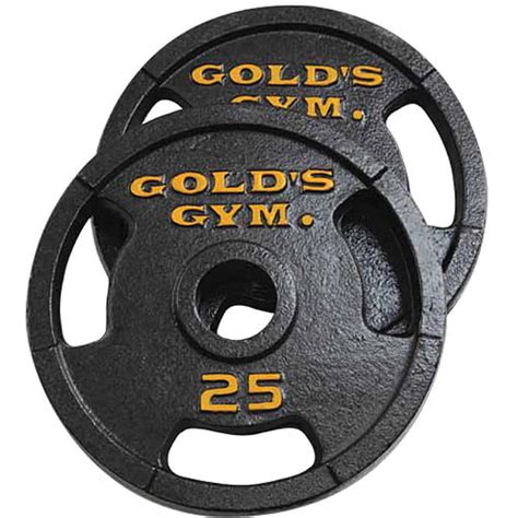 Gold's Gym 50 Lb Olympic Plate Set