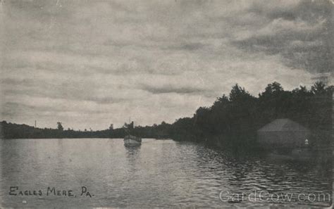 Eagles Mere Lake Pennsylvania Postcard