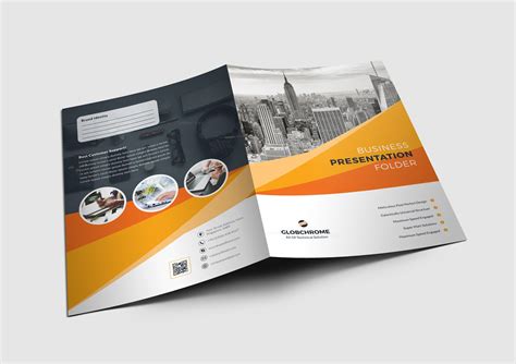 California Modern Presentation Folder Design Template 001684 - Template Catalog