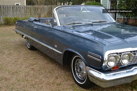 1963 Chevrolet Impala Ss Convertible