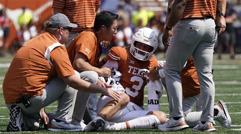 Texas Quarterback Quinn Ewers Takes Significant Recovery Step - Sports ...