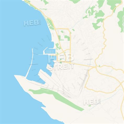 a map showing the location of several different areas in this area, including water and land