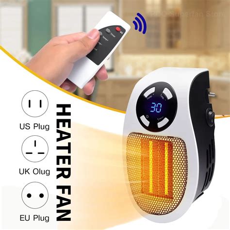 Portable Heater Electric Mini Remote Machine – HomeTechHarbor