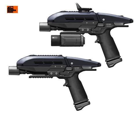 ArtStation - Phaser Pistol modernized