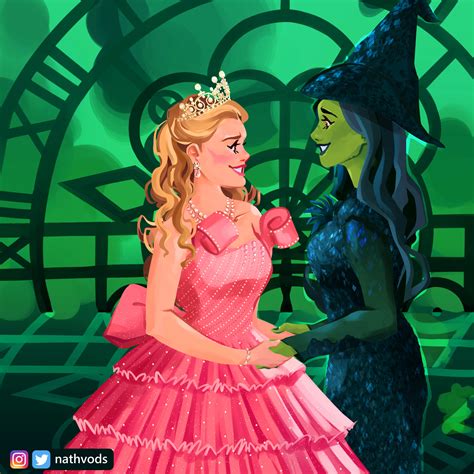 ArtStation - Glinda and Elphaba (Wicked)