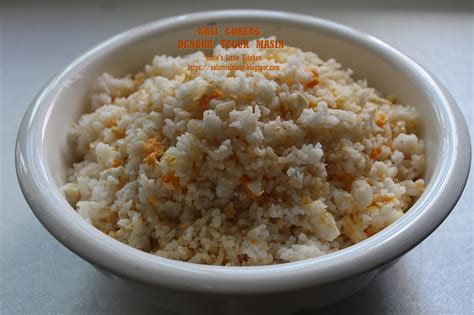 Nasi Goreng dengan Telur Masin - Amie's Little Kitchen