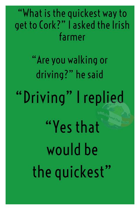 Irish Joke One Liners | Freeloljokes