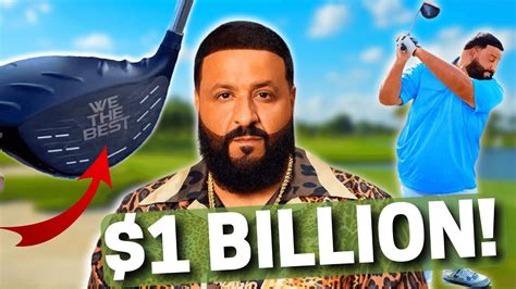 DJ Khaled's BILLION DOLLAR Golf Idea & His INSANE CUSTOM CLUBS!