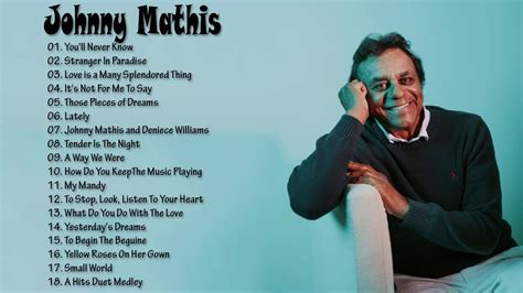 Johnny Mathis Oldies but Goodies Songs - Johnny Mathis Greatest hits ...