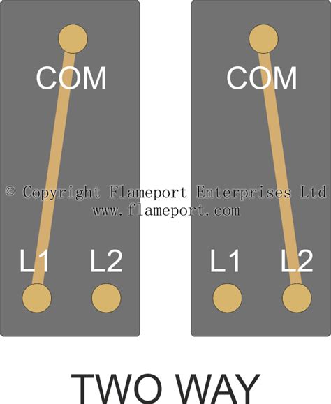 Wire A Light Switch L1 L2 Com - Caret X Digital