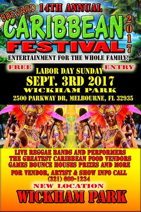 Brevard Caribbean Fest 2017, Brevard County FL - Sep 3, 2017 - 1:00 PM